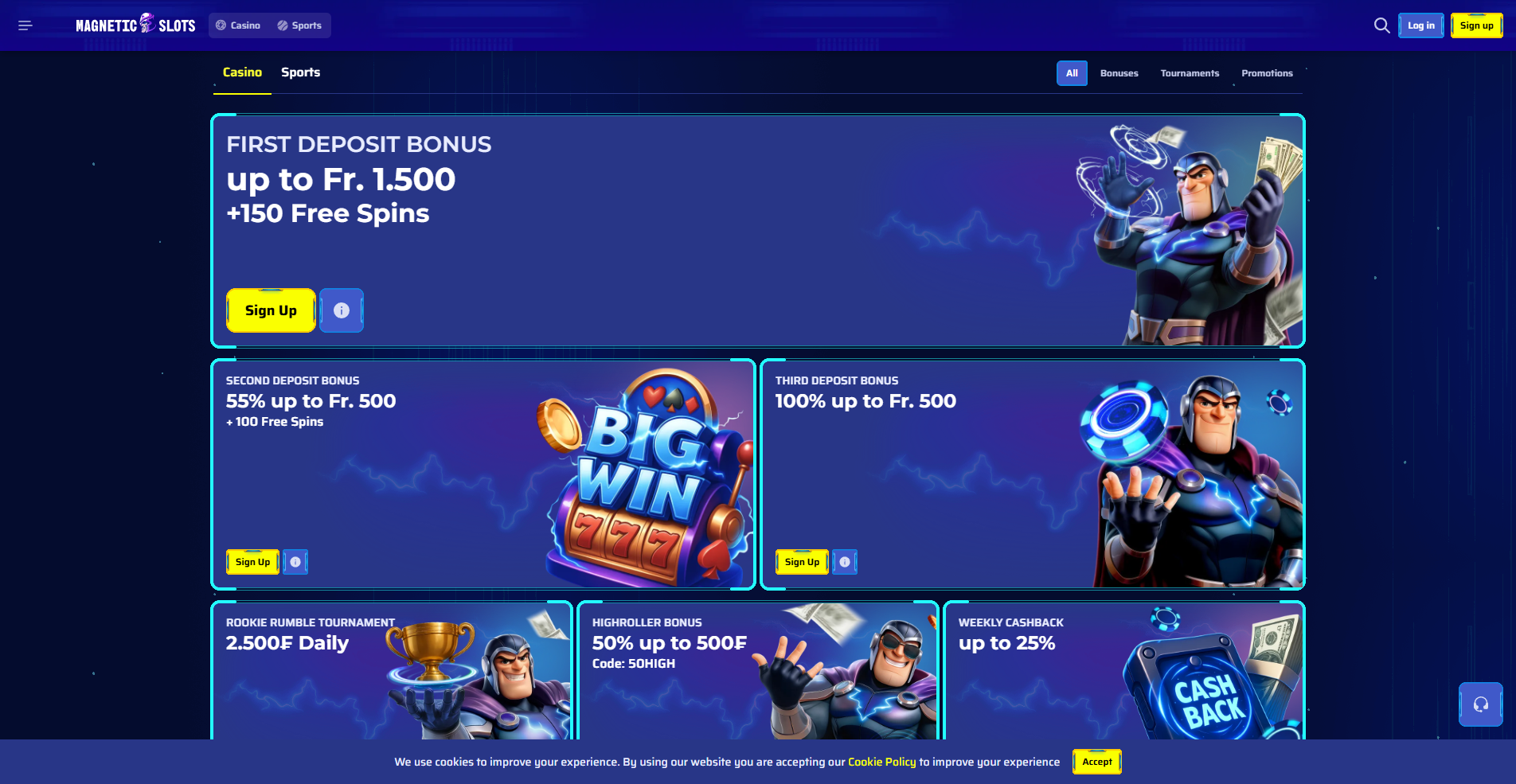 Magneticslots Payments
